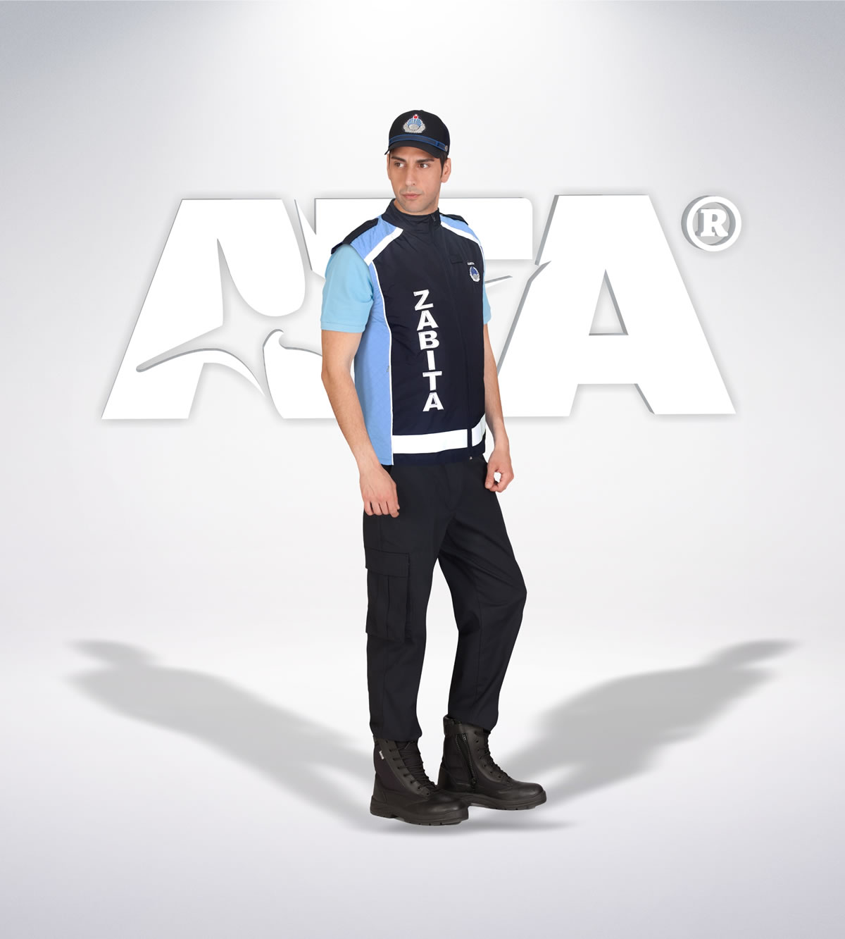 ATA 211 - ön - Ribstop kumaş pantolon - reflektör yelek - t shirt - aksesuar- zabıta elbiseleri | zabıta üniformaları | zabıta kıyafetleri 
